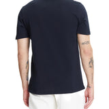 T-shirt Tommy Hilfiger con bandiera blu navy