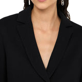 Giacca LiuJo con cintura logata nero