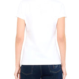 T-shirt LiuJo arab winter bianco