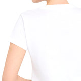 T-shirt LiuJo arab winter bianco
