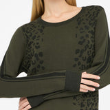 Abito LiuJo jaquard lux verde/nero