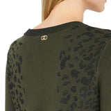 Abito LiuJo jaquard lux verde/nero