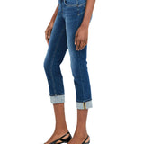 Jeans midi LiuJo monroe in denim medio