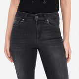 Jeans LiuJo authentic fly black denim