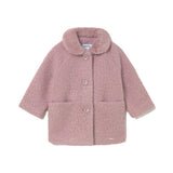 Cappotto invernale riccio rosa