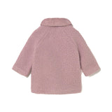 Cappotto invernale riccio rosa