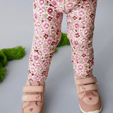 Completo tre pezzi (gilet+t-shirt+leggings) rosa