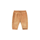 Pantalone velluto neonato caramello