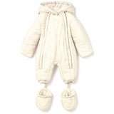 Tuta termica unisex neonato panna