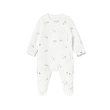 Pagliaccetto in ciniglia unisex naturale