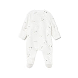 Pagliaccetto in ciniglia unisex naturale