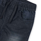 Jeans jogger neonato black denim