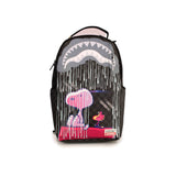 Zaino Peanuts friends help friends nero/grigio