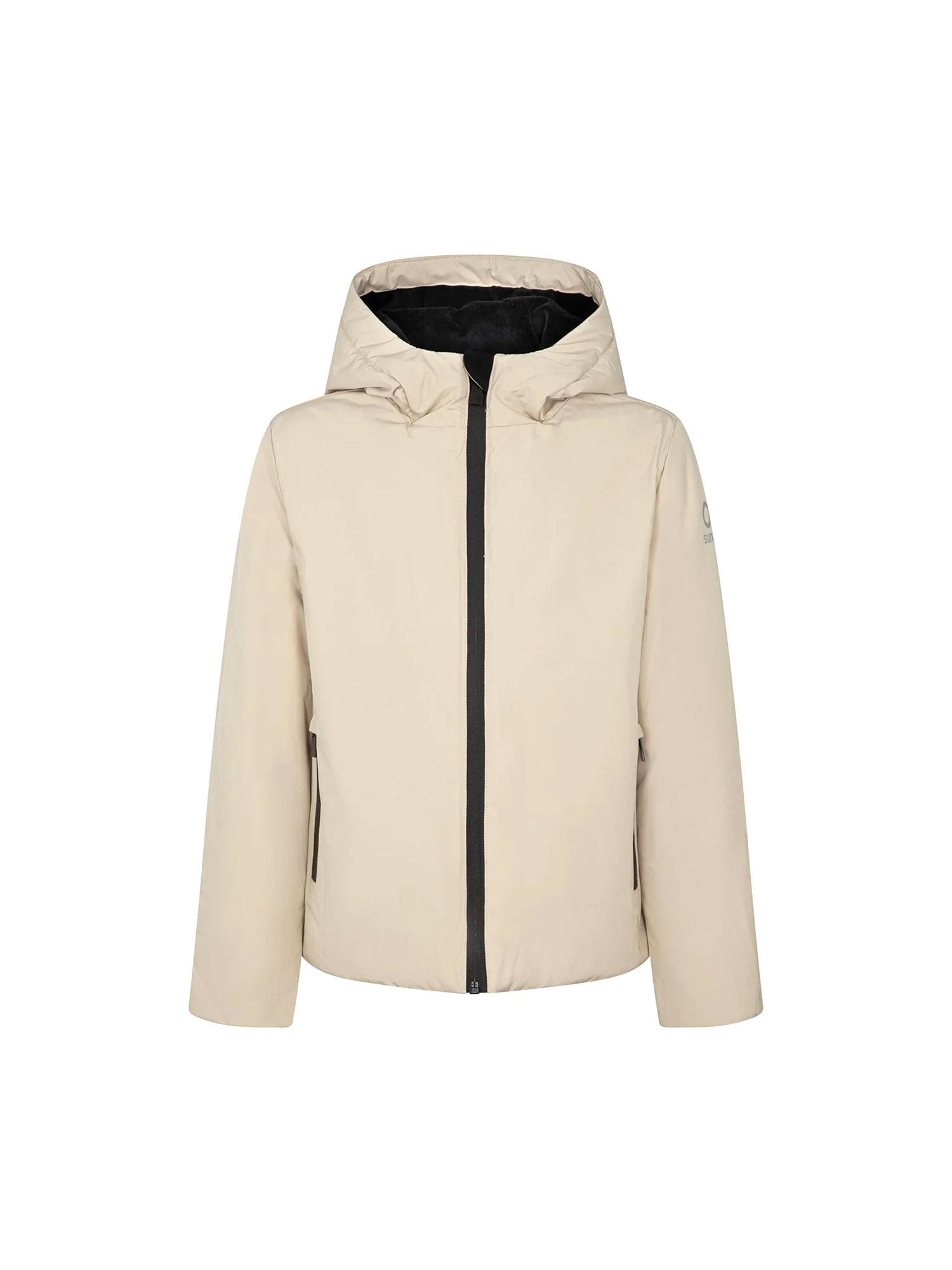 Giubbotto Suns bambino con cappuccio K-Aurelio Velour interno eco