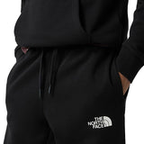 Pantalone The North Face bambino felpa regular tapered nero
