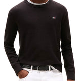 Girocollo slim fit essential nero