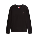 Girocollo slim fit essential nero