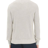 Girocollo a maglia larga beige