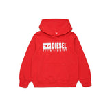 Felpa con cappuccio Sginnhoodl5 rosso