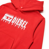 Felpa con cappuccio Sginnhoodl5 rosso