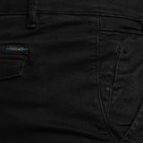 Pantalone cargo Argentati con polsini nero
