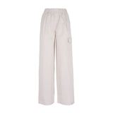 Pantalone cargo cotone grigio