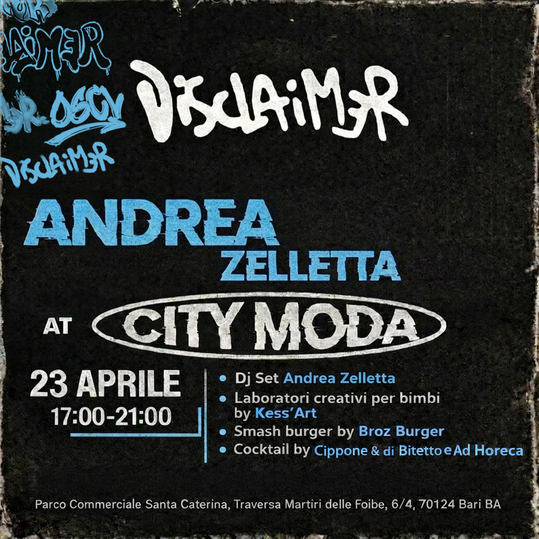 23/04 - CITYMODA x DISCLAIMER PARTY