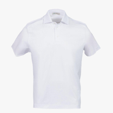 Polo in cotone pima bianco