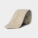 Cravatta in twill grigio