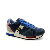 Sneakers Queens01mesh blu