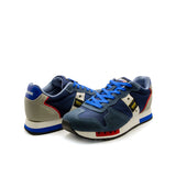 Sneakers Queens01mesh blu