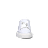 White leather sneakers