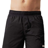 Black Drawstring swim shorts