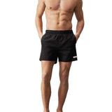 Black Drawstring swim shorts