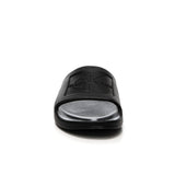 Black monogram Slide slippers