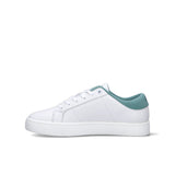 Sneakers Classic Cupsole Low bianco con inserto celeste