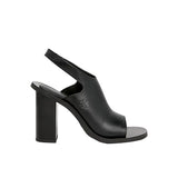 BLACK SLING BACK DECOLLETE