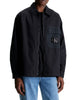 giacca-a-vento-con-zip-mix-media-nero