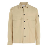 Camicione con tasche beige