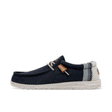 Mocassino Wally Break Stitch blu