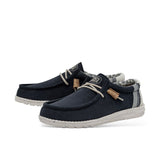 Mocassino Wally Break Stitch blu