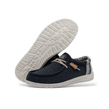 Mocassino Wally Break Stitch blu