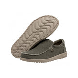 Mocassino Mikka Braided verde militare