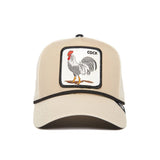 The cock cream baseball hat