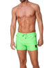 short-mare-con-zip-laterali-verde-fluo