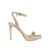 ZACH GOLD HEEL SANDAL