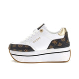 Sneakers camrio4 texture 
bianco/moro