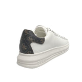 WHITE/OCHER VIBO SNEAKERS