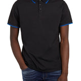 Polo SPORTS TRIANGLE in cotone Piquet