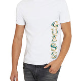 T-Shirt Slim Fit con logo laterale in jersey